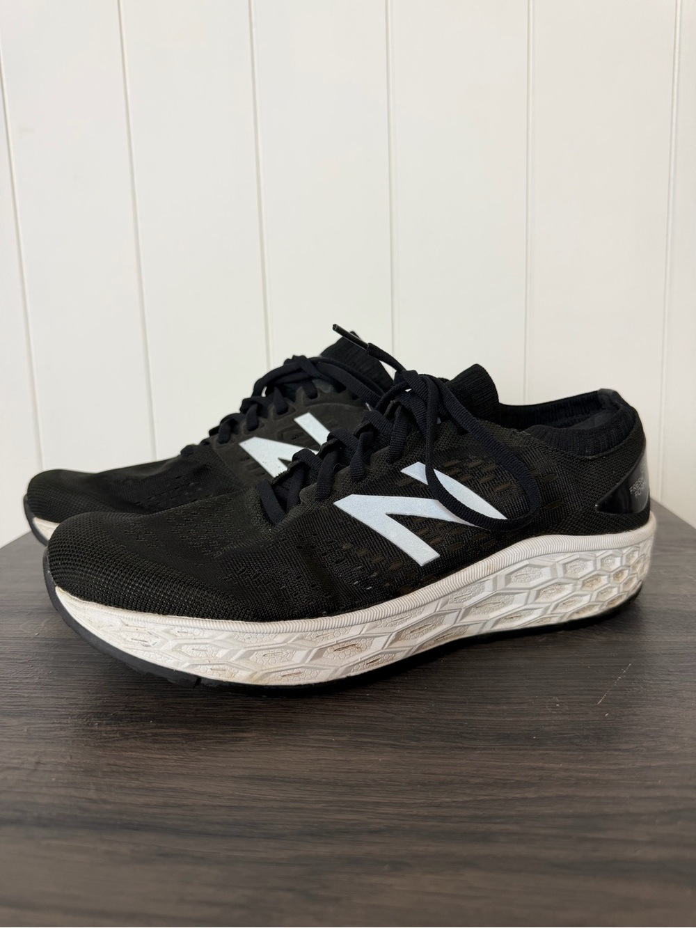 New Balance Fresh Foam Vongo V4 Black and White Running Sneakers